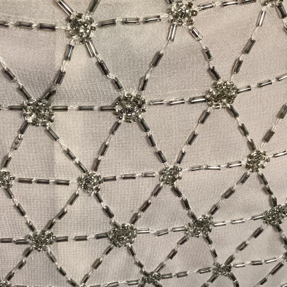 XXI Forever 21 Womens Straight Mini Skirt Sz S Sequins Diamond - Picture 5 of 16